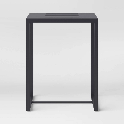 Henning Bar Height Rectangle Patio Table - Black - Project 62™