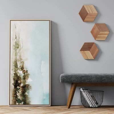 47" X 24" Watercolor Landscape Framed Canvas - Project 62ā¢