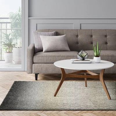 Ombre Design Woven Rug Gray - Project 62™ - Image 2