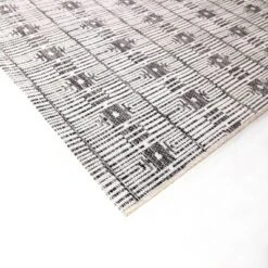 Retro Repeat Outdoor Rug Black - Project 62™