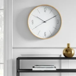 20" Brushed Brass Wall Clock - Project 62â„¢
