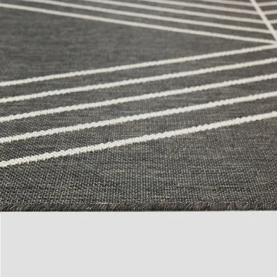 5' X 7' Tilt Outdoor Rug Gray - Project 62™ - Image 3