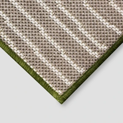 5' X 7' Faux Bois Outdoor Rug Tan - Project 62™