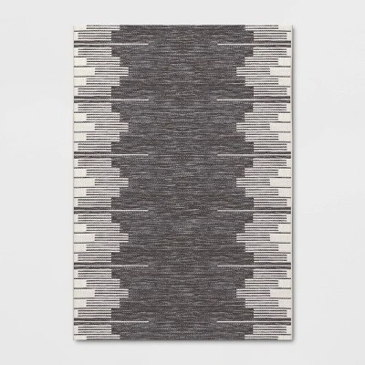 Graphic Steps Outdoor Rug Black - Project 62™ - Image 6