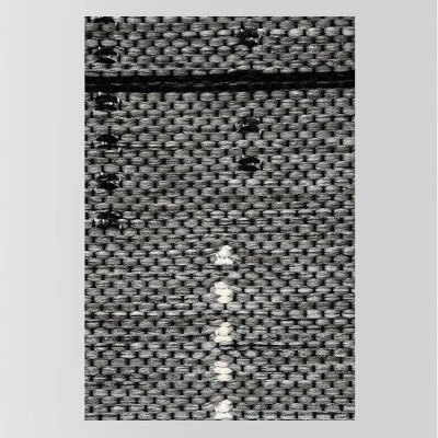 5' X 7' Linden Stripe Outdoor Rug Gray - Project 62™ - Image 3