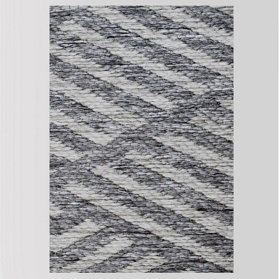 7' X 10' Seagull Stripe Outdoor Rug Gray - Project 62™ - Image 3
