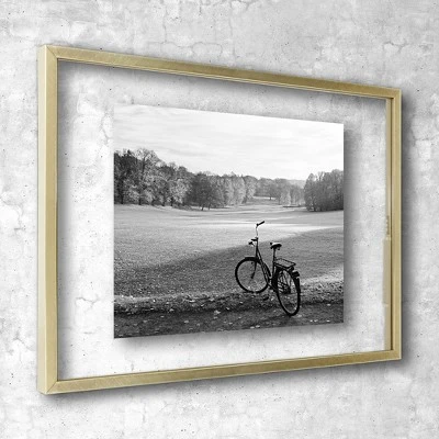 15.6" X 11.5" Float Thin Metal Gallery Frame Brass - Project 62™ - Image 3