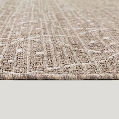 Small Diamond Outdoor Rug Taupe - Project 62™ - Image 4