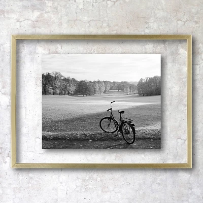 15.6" X 11.5" Float Thin Metal Gallery Frame Brass - Project 62™ - Image 2