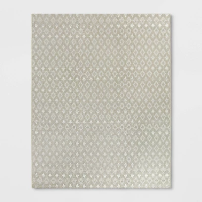 Geo Diamond Indoor/Outdoor Rug Natural - Project 62™ - Image 7