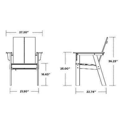 Moore 7pc POLYWOOD Dining Set - Project 62™ - Image 2