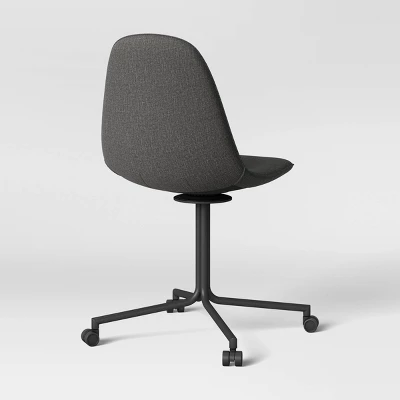 Copley Swivel Office Chair With Casters Dark Gray - Project 62™ - Image 3