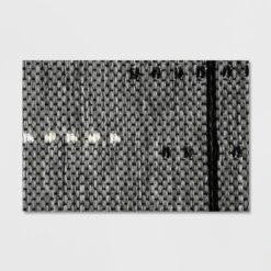 7' X 10' Linden Stripe Outdoor Rug Gray - Project 62â„¢