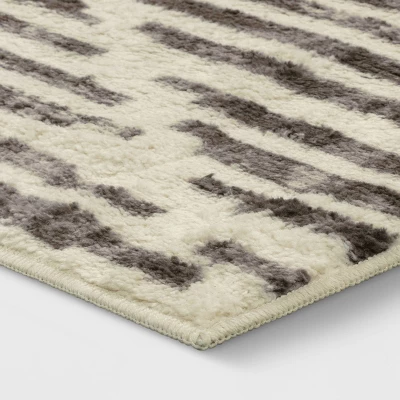 Kirk X Modern Striped Rug Black/White - Project 62™ - Image 2