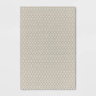 Geo Diamond Indoor/Outdoor Rug Natural - Project 62™ - Image 6