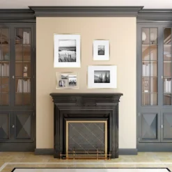 15.6" X 11.5" Float Thin Metal Gallery Frame Brass - Project 62â„¢