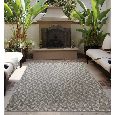 Shifted Chevron Outdoor Rug - Project 62 - Image 4