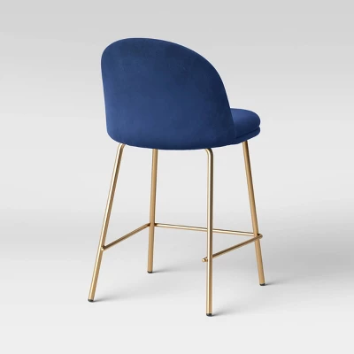 Nils Brass Base Counter Height Barstool - Project 62™ - Image 3