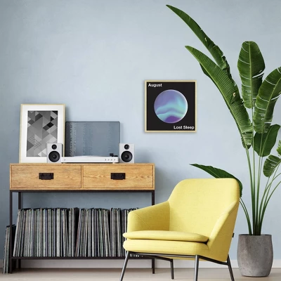 12.9" X 12.9" Matted To 4" X 6" Thin Metal Gallery Frame Brass - Project 62™ - Image 4