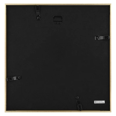12.9" X 12.9" Matted To 4" X 6" Thin Metal Gallery Frame Brass - Project 62™ - Image 5