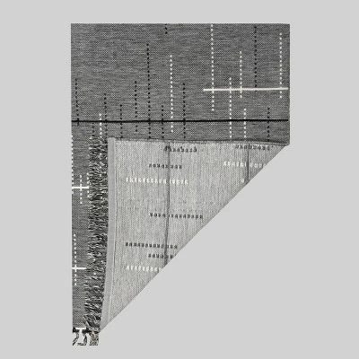 5' X 7' Linden Stripe Outdoor Rug Gray - Project 62™ - Image 2