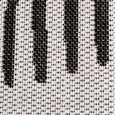 5' X 7' Modern Sun Outdoor Rug Black - Project 62™ - Image 2