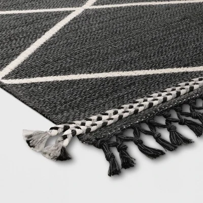 Woven Tapestry With Braid Outdoor Rug - Project 62™ - Image 2