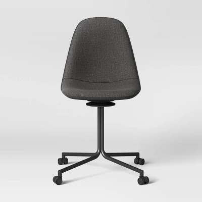 Copley Swivel Office Chair With Casters Dark Gray - Project 62™ - Image 2