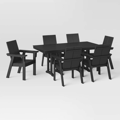 Moore 7pc POLYWOOD Dining Set - Project 62™ - Image 7